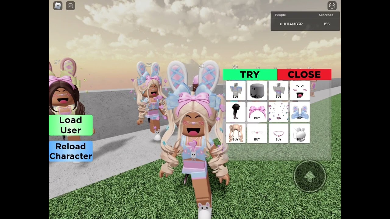 Easter Shopping Spree! Credits To NotAmberRoblox (Late! Explanation In Desc)