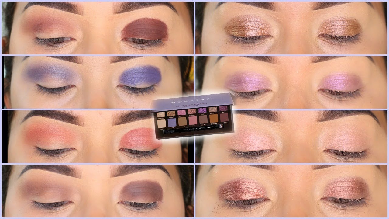 ANASTASIA NORVINA PALETTE SWATCHES