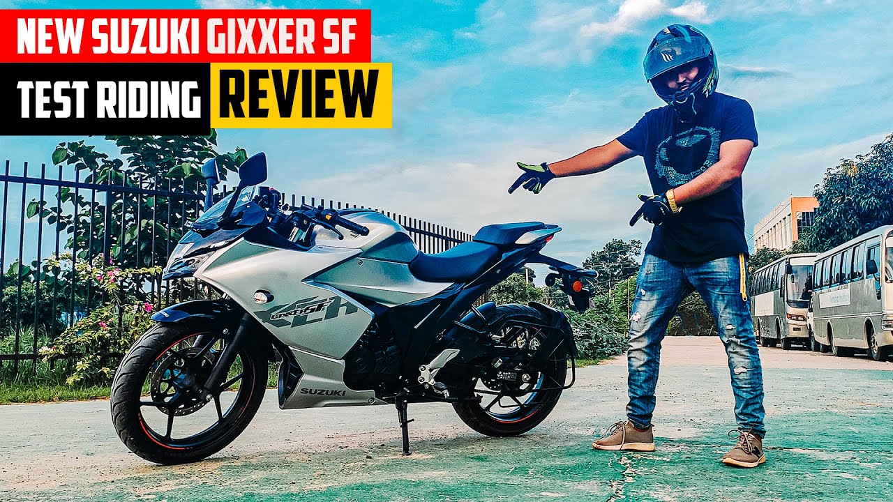New Suzuki Gixxer SF BS6 and ABS 2020 🔥 First Test Riding Review