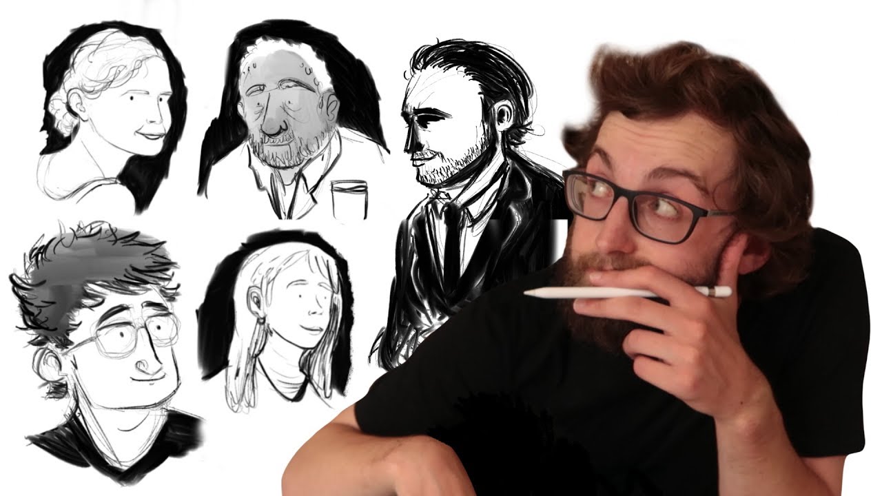Dessiner des personnages vari&eacute;s | Carnet de bord de l'illustrateur #5