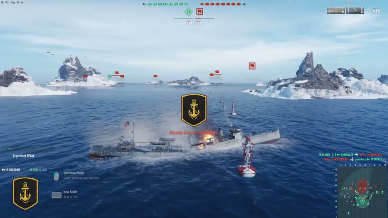 Hot World of WarShips | Missouri | 10 KILLS | 311K Damage - Replay Gameplay 4K