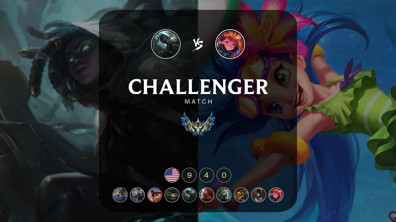 NA Challenger match 940: Super Senna vs Super Zoe