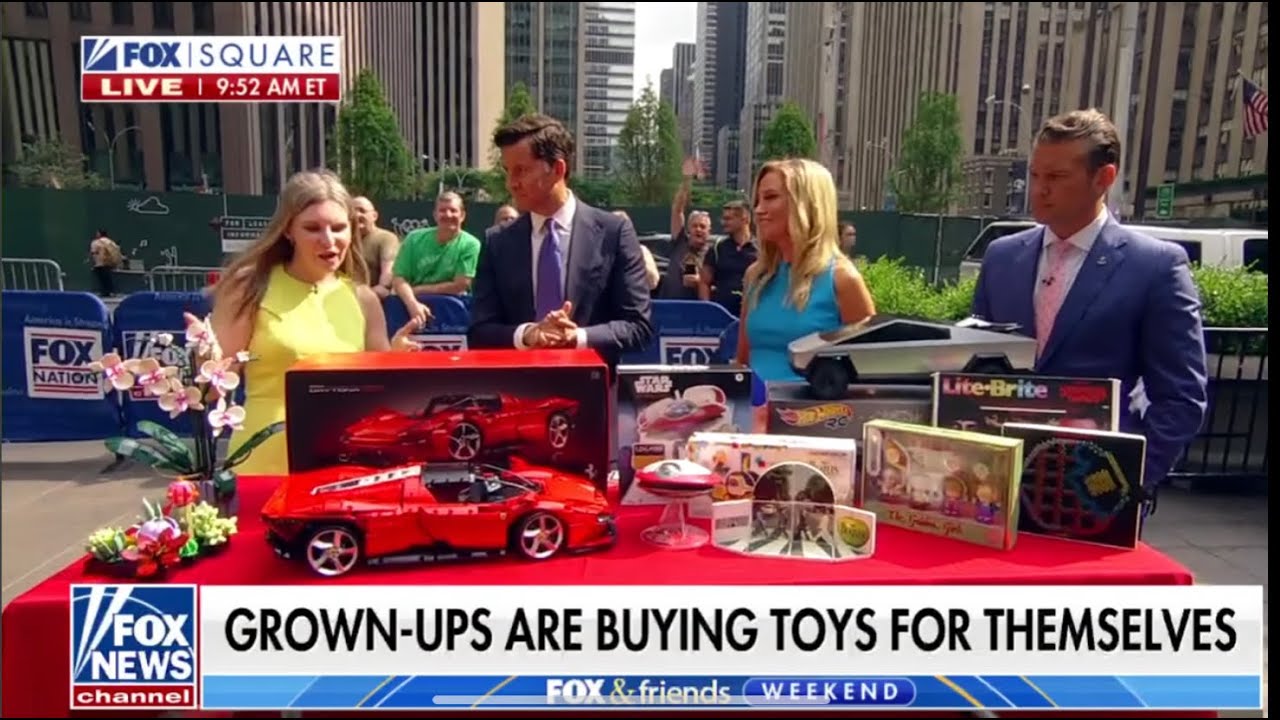 Kidult Toys on Fox & Friends | The Toy Association
