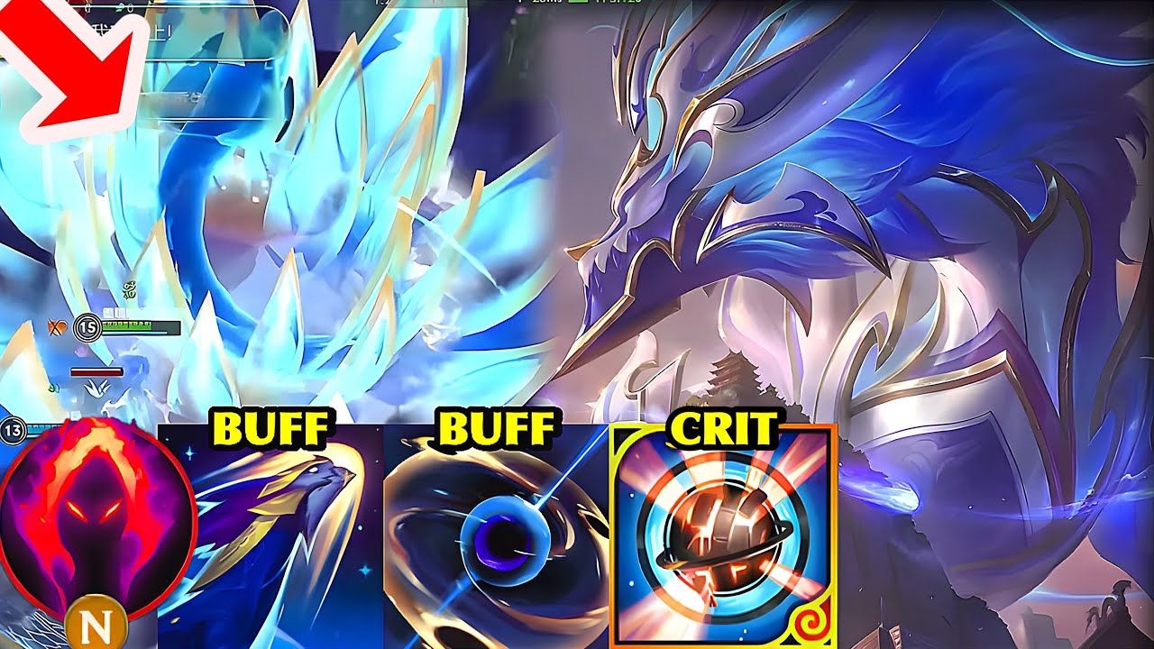 Wild Rift China Aurelion Sol Mid | BUFFED AURELION SOL → BROKEN AOE LATE GAME DAMAGE?! | Build Runes