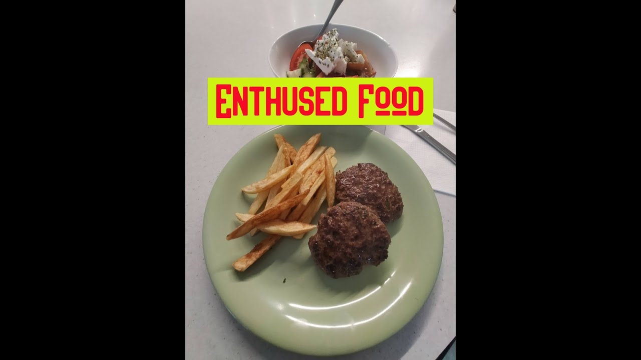 Esy and tasty Biftekia, Greek style beef patties, eat as is or use in hamburgers.