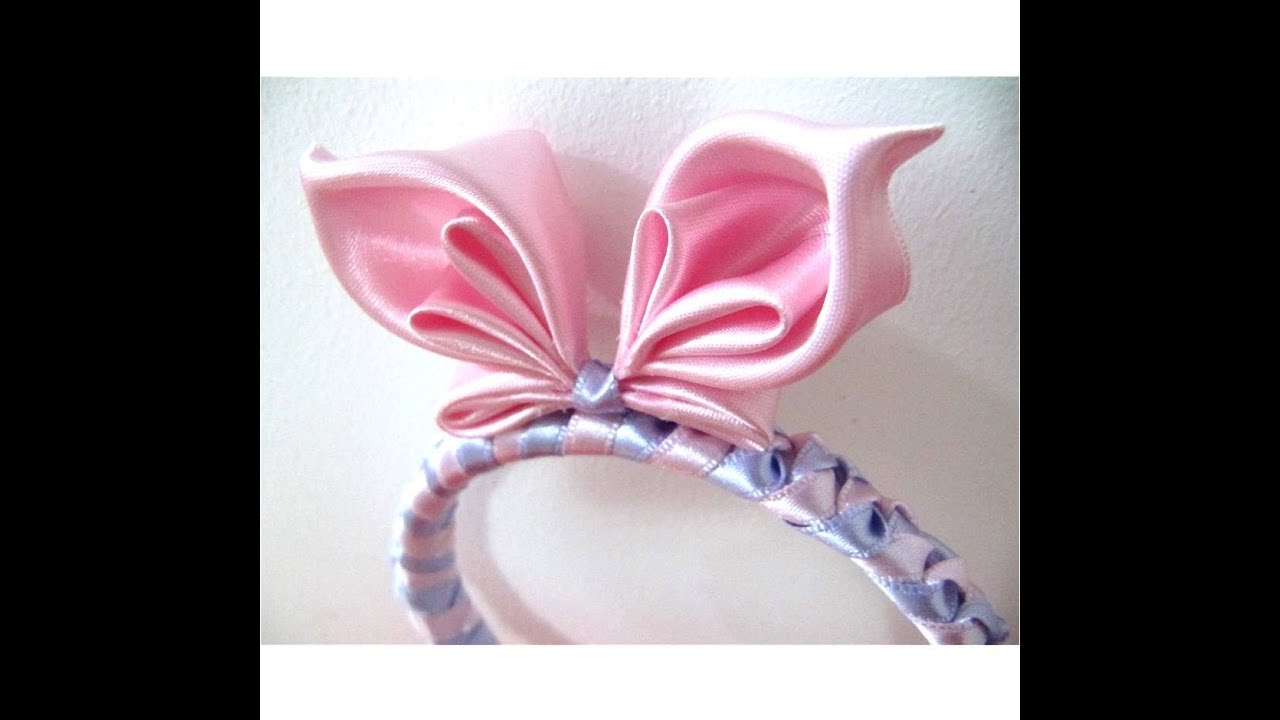 Mariposa diadema en cintas para el cabello - butterfly bow headband