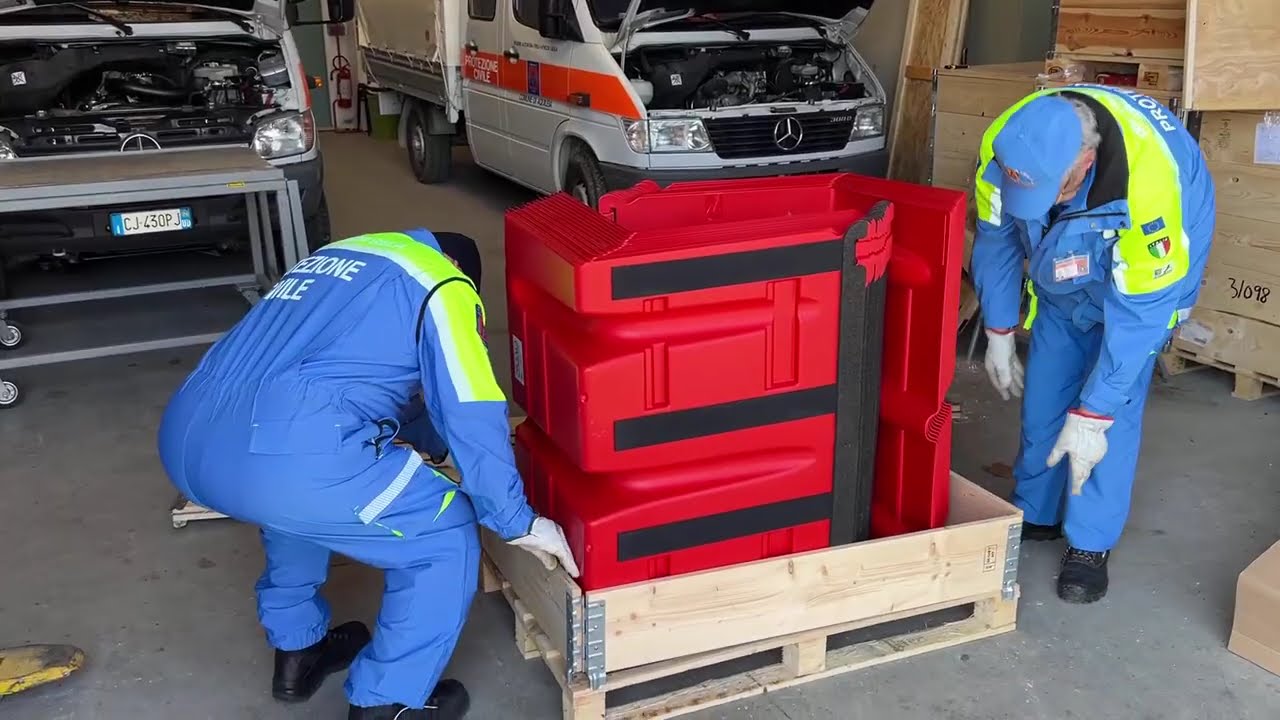 Aquileia esercitazione 2026 #protezionecivile #boxwall  #allagamenti #allertameteo #inondazione
