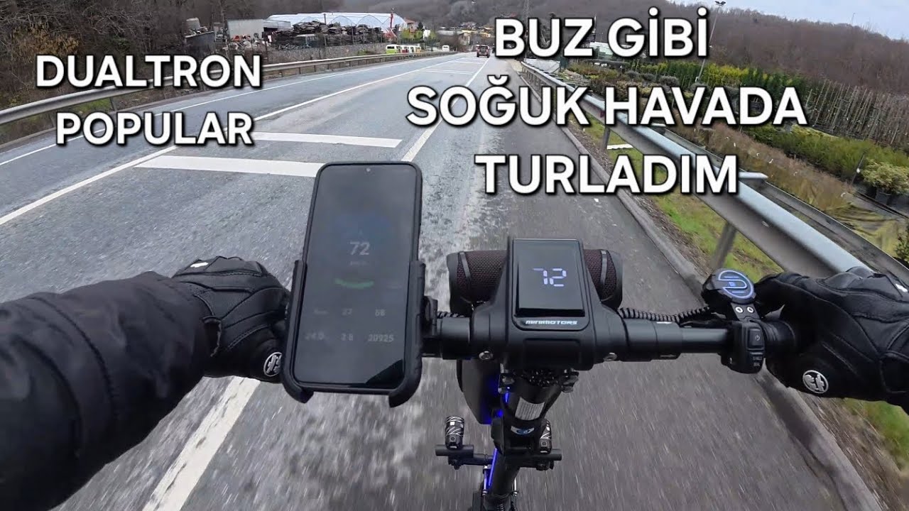 SOĞUK HAVADA GEZDİM SOĞUKTAN DONDUM
