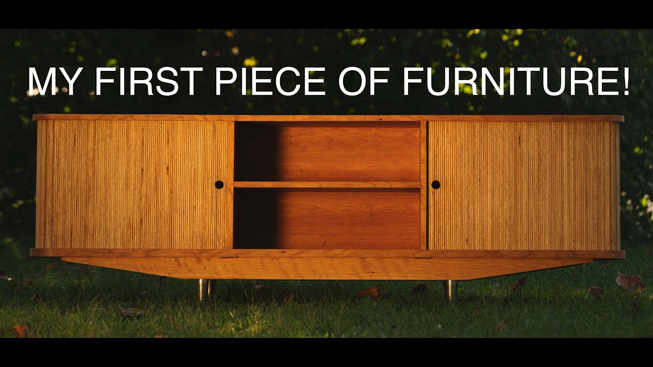 Building a Mid-Century Modern Media Credenza from Scratch
