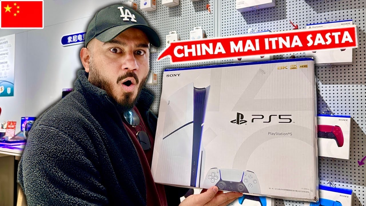 PS5 Price in China ITNA SASTA 😱🇨🇳 Electronic Market in China | indian in china