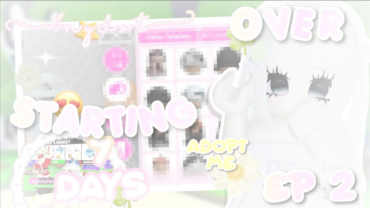 𐔌 ྀི I ͜͝ | ͜͝ |I ͜͝ | STARTING OVER ON A NEW ACCOUNT IN ADOPT ME  ྀི EP 2  ❤︎