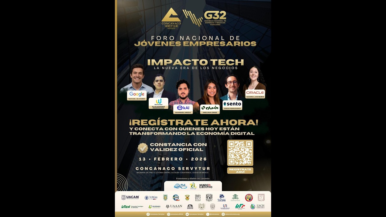 #EnVivo | Foro Nacional de Jóvenes Empresarios
