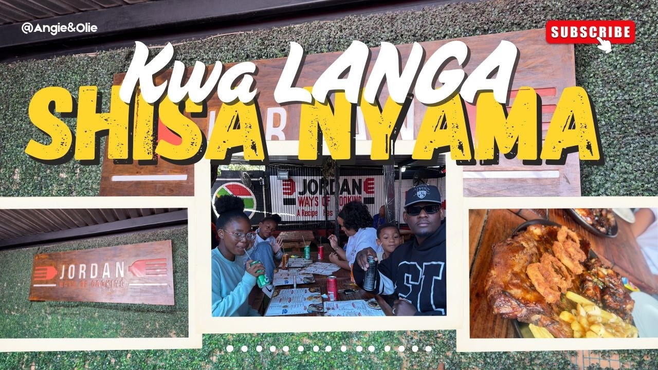 Уличная еда Южной Африки в Ланге 🇿🇦 | Настоящий барбекю Шиса Ньяма | Фуд-блог из Кейптауна
