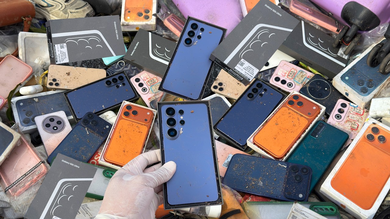 😮Отличный день 🥰я нашел Samsung Galaxy S26 Ultra_iPhone 17 Pro Max и другое...|| Восстановление i...