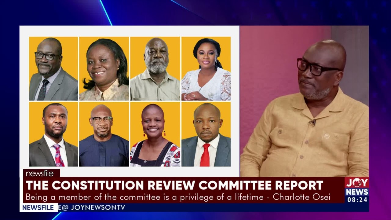 Constitution Review Committee Report: Democracy is on the ropes again in the region - Prof.Prempeh