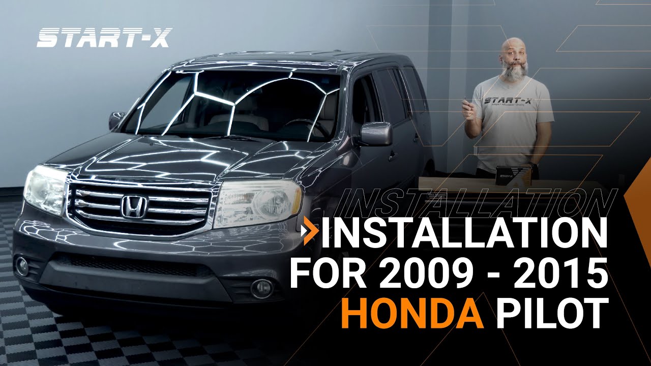Instalaci&oacute;n: Honda Pilot 2009 - 2015 Arranque con llave Arranque remoto X
