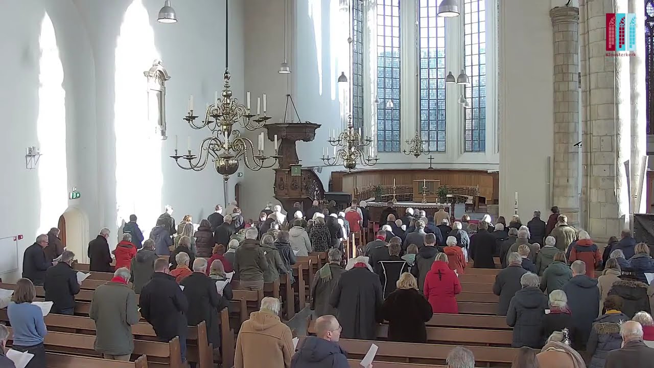 Psalm 119:1, 3 en 28: 'Welzalig wie de rechte wegen gaan', uit dienst 15-2-26
