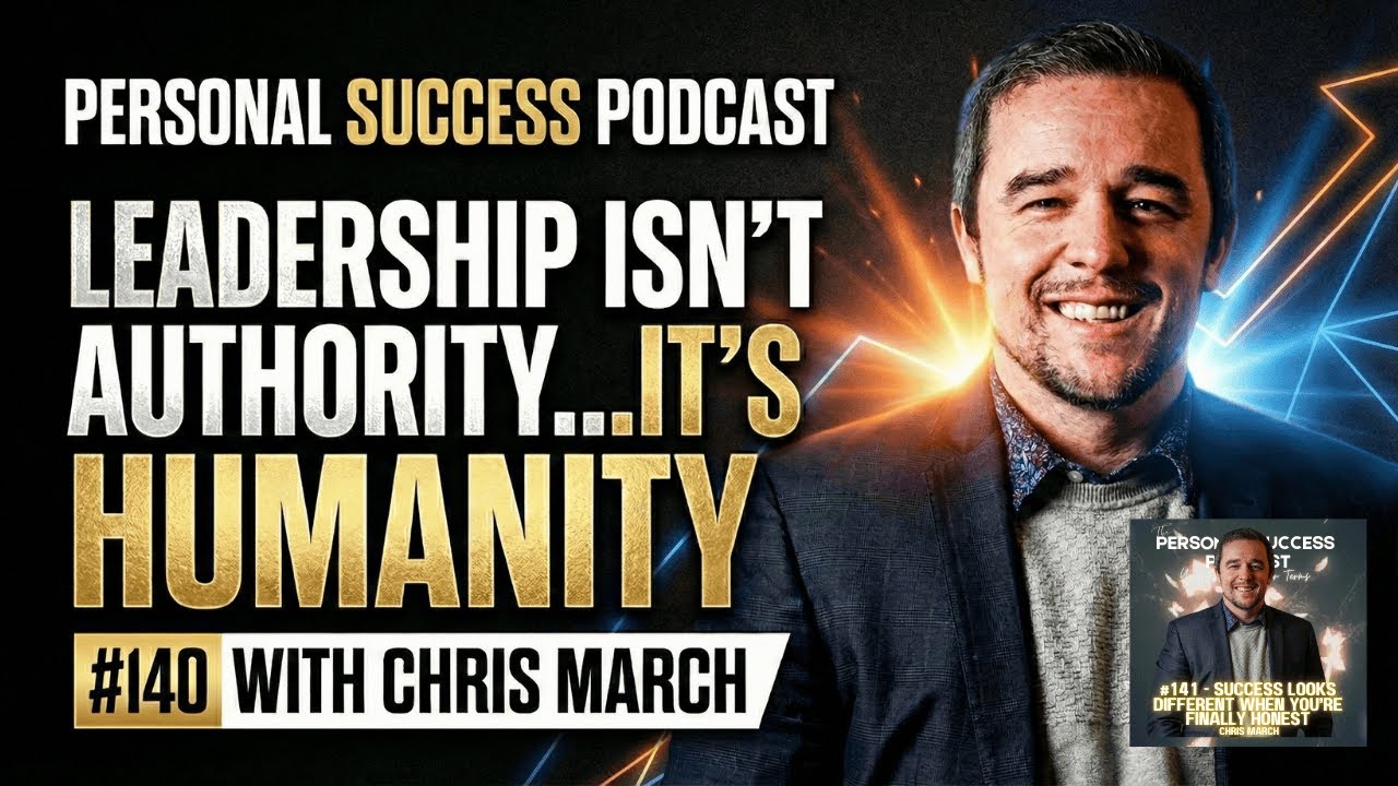 Leadership Isn't Authority It's Humanity || with Chris March || @ThePersonalSuccessPodcast