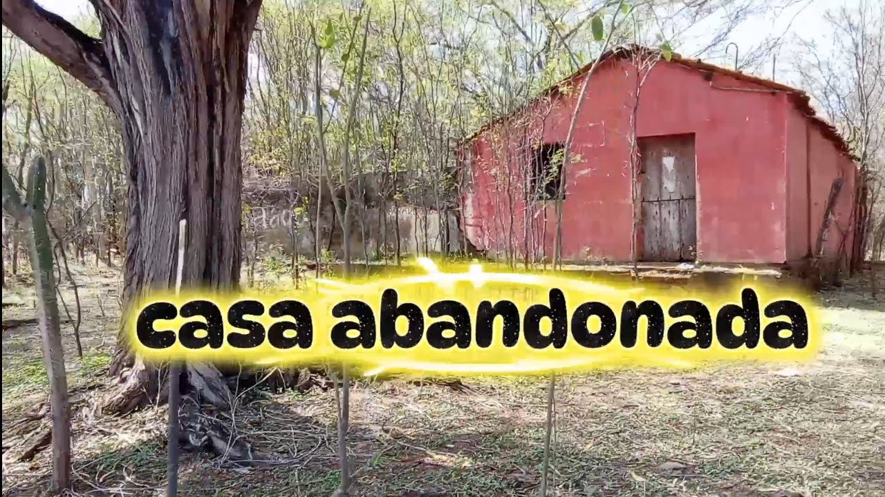 Casa ABANDONADA TÃO LINDINHA.