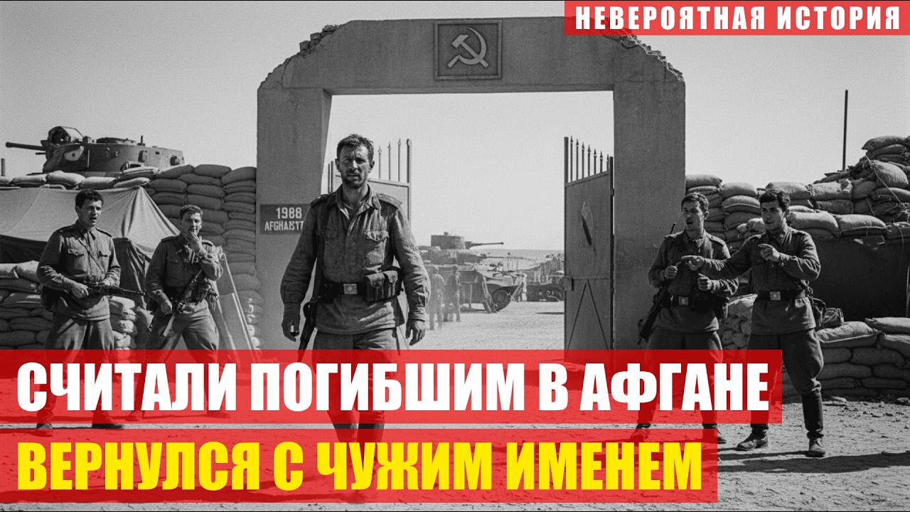 СНАЙПЕР ИСЧЕЗ НА 3 ГОДА: Вернулся из Афгана с чужим именем и женой-афганкой