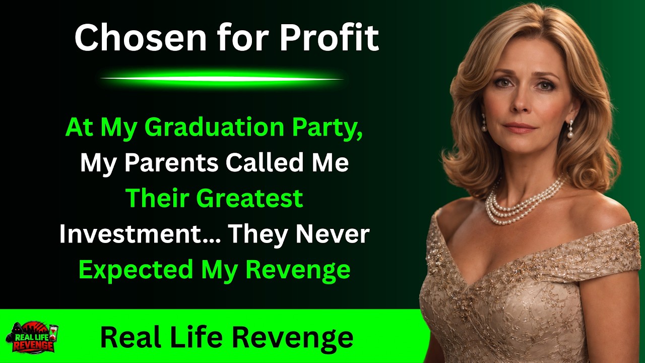 At My Graduation Party My Parents Called Me Their Greatest Investment They Never Expected My Revenge