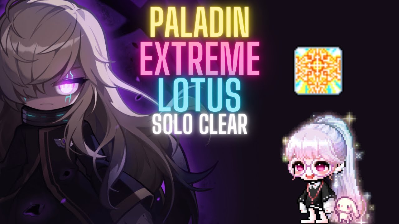 [GMS Kronos] Paladin Extreme Lotus Solo Min Clear (Post Ascent)