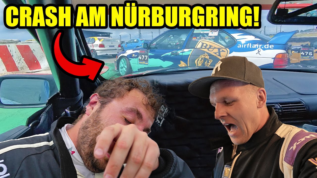 CRASH am Nürburgring: erstes Rennen nicht ohne Schäden dafür mit Überraschung!😳