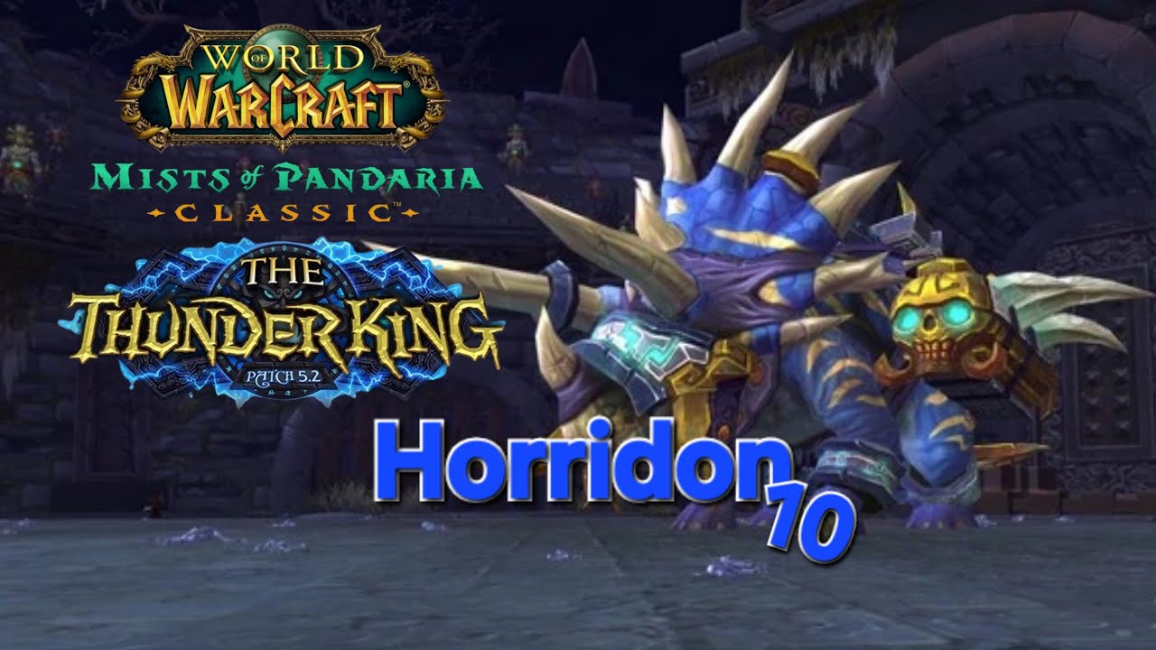Throne of Thunder | Horridon | Discipline Priest PoV |  Mists of Pandaria Classic