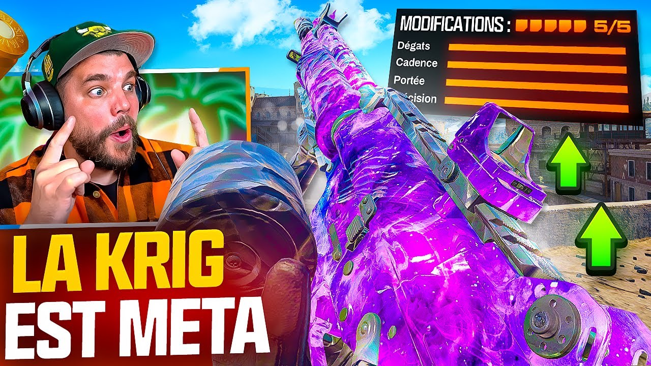 La KRIG est BEAUCOUP TROP FORTE sur WARZONE ! (+ RPG)