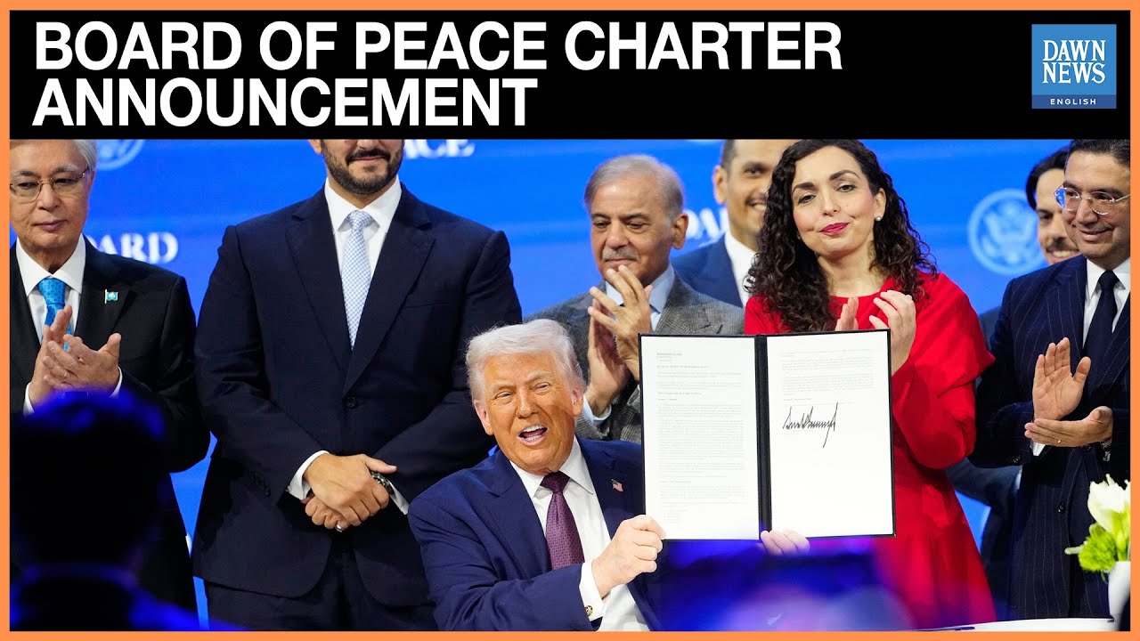 President Trump Participates in the Board of Peace Charter Announcement | Full Speech