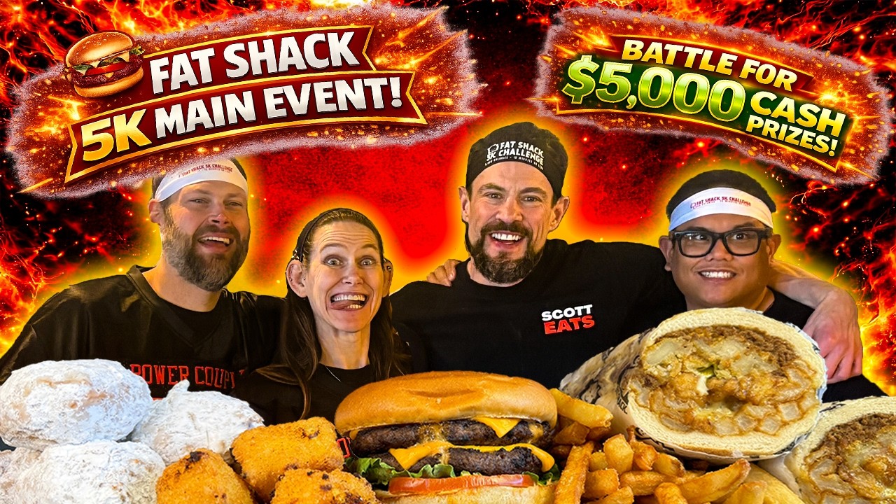Fat Shack 5K 2026 Main Event – $5,000 in Cash Prizes!!