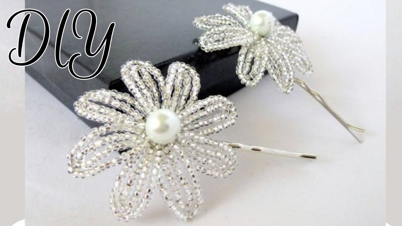 💥Dream, Design, Create: DIY Beaded Hairpin🤩👌