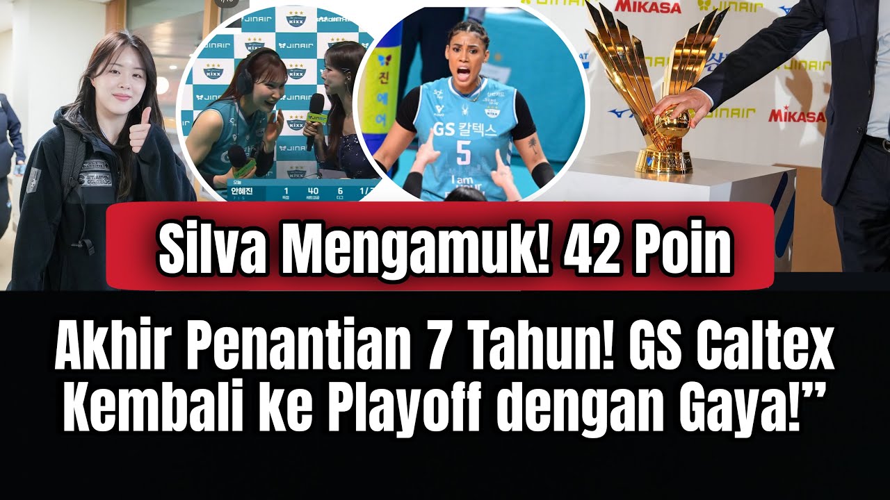 🔥 &ldquo;GILA! Comeback Dramatis GS Caltex &ndash; Silva 42 Poin Hancurkan Heungkuk Life Pink Spiders!&rdquo;