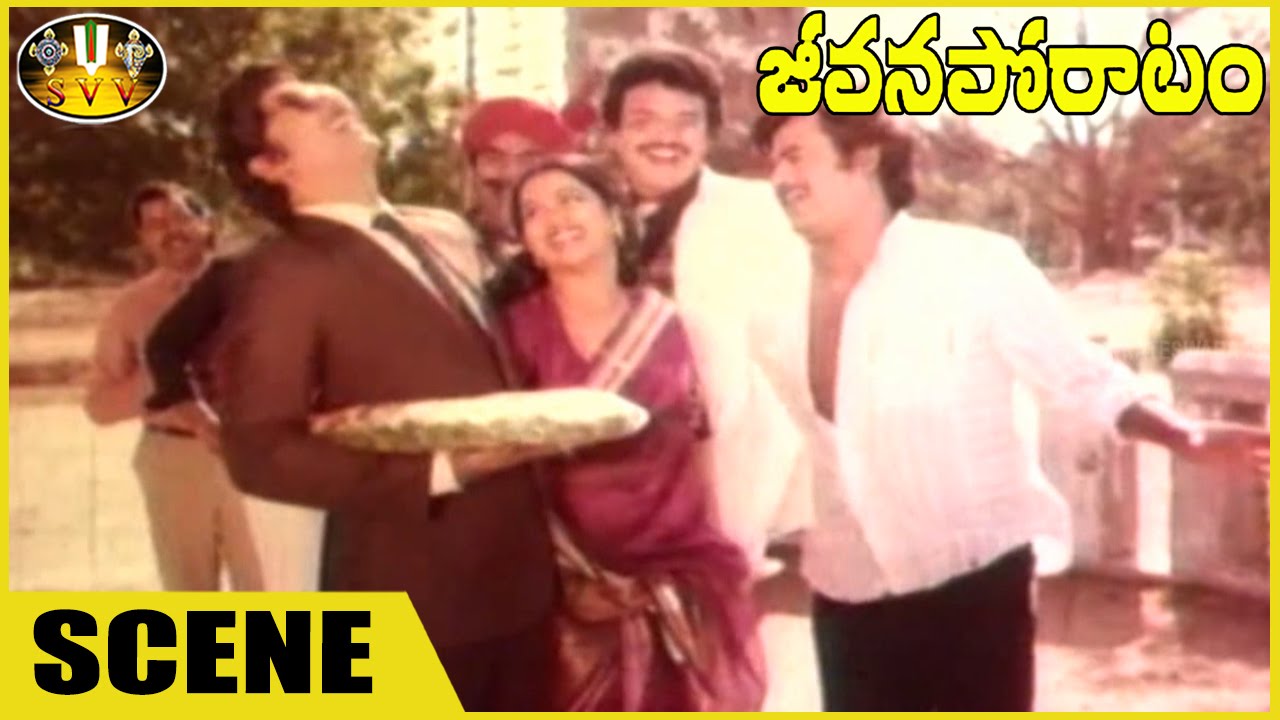 Best Climax Scene || Jeevana Poratam Movie || Sobhan Babu, Vijayashanti || Sri Venkateswara Videos