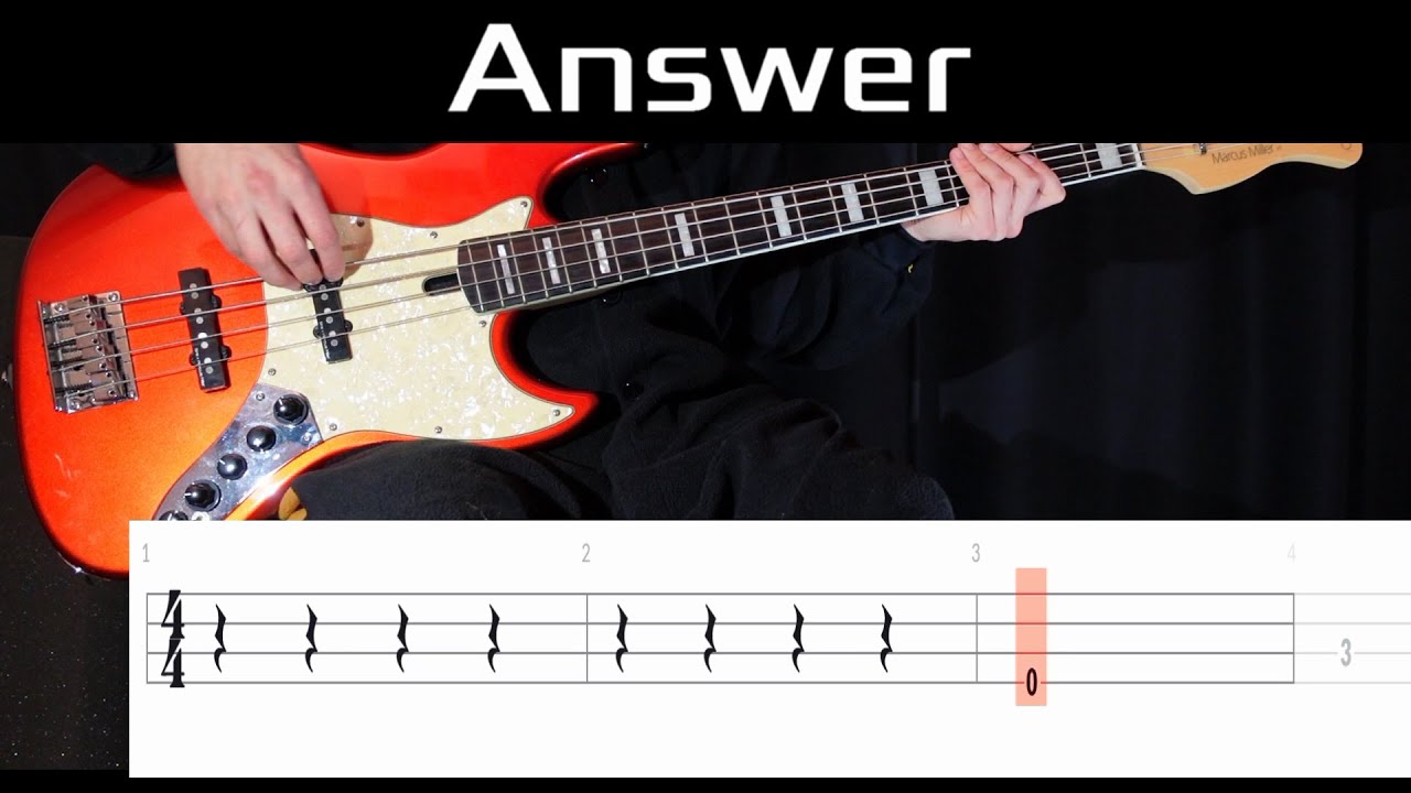 Answer (ATEEZ) - Bass Cover WITH TABS
