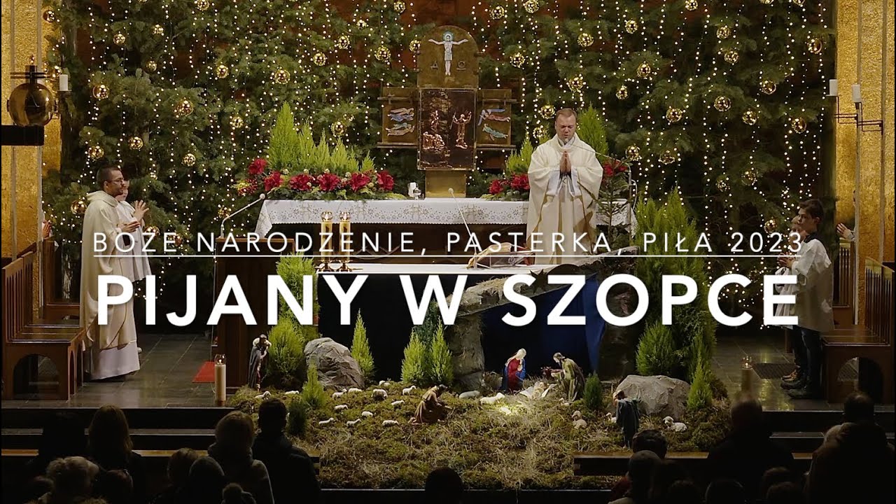 #590 Pijany w szopce