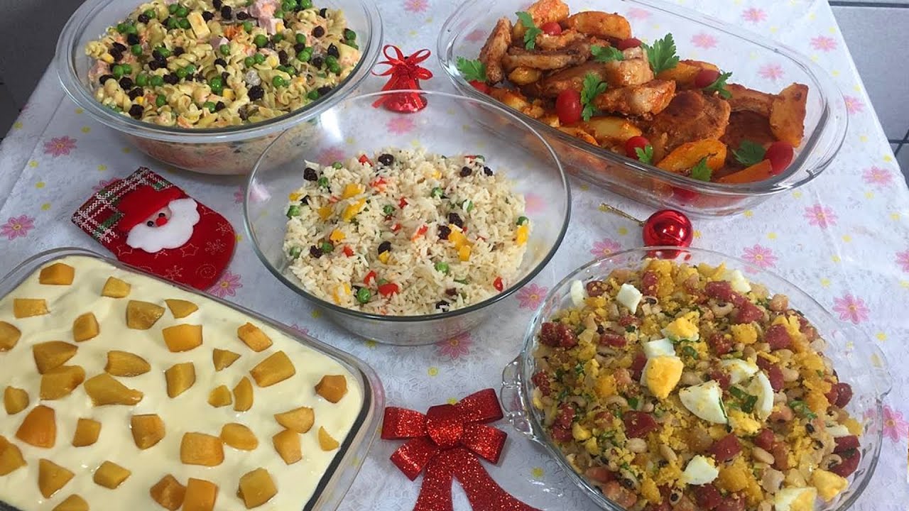 ALMOÇO DE NATAL SIMPLES E FÁCIL DE FAZER