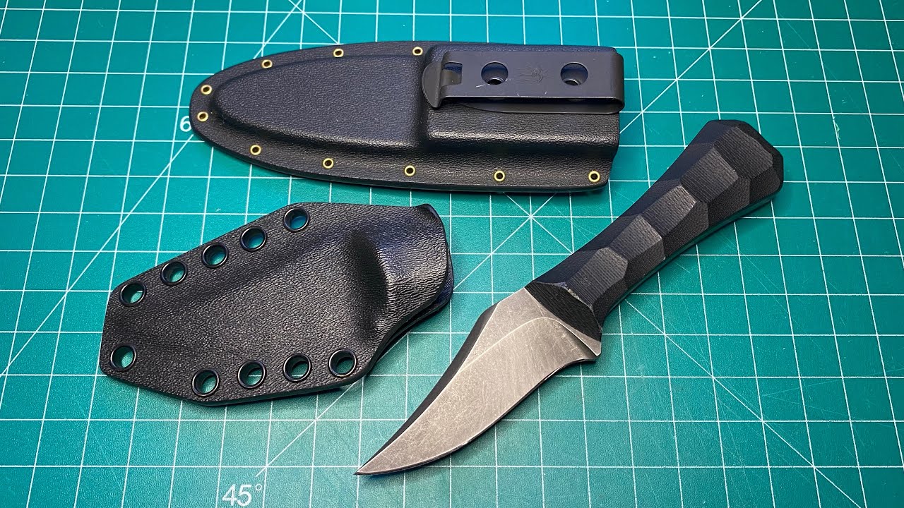 Auxiliary Manufacturing Pocket Bowie FULL REVIEW (pocket fixed blade)