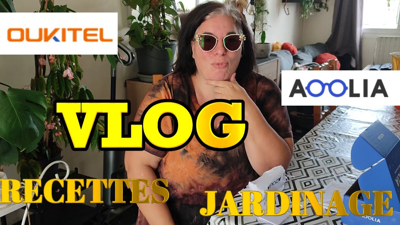 VLOG 🌀 New Telephone OUKITEL ☎️ HORTENSIAS 🪴Recettes et AOOLIA😎