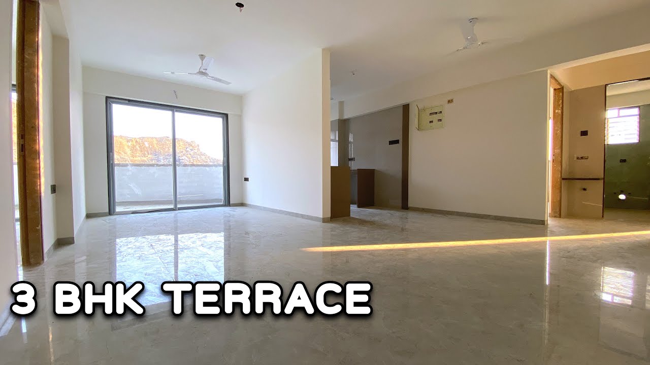ultra big 3 bhk terrace flat in Navi Mumbai | arahant real estate