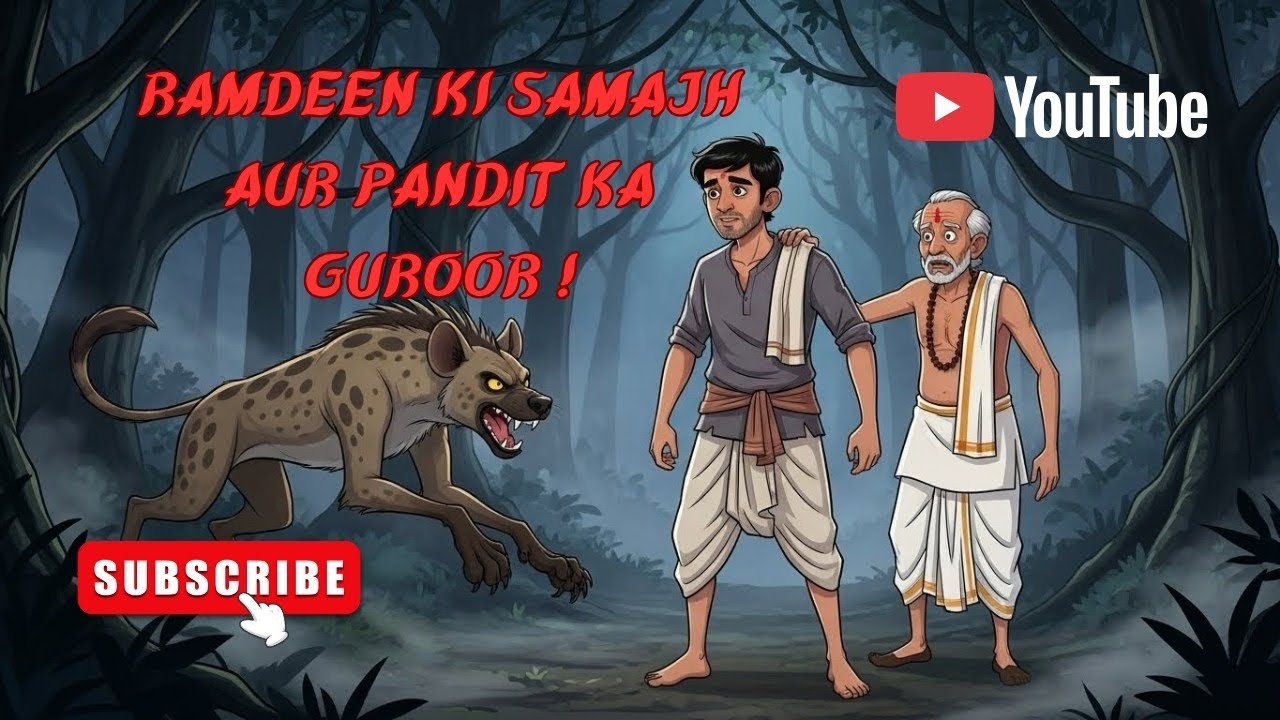 रामदीन की समझ और पंडित का गुरूर।Ramdeen’s Wisdom And The Pandit’s Pride.