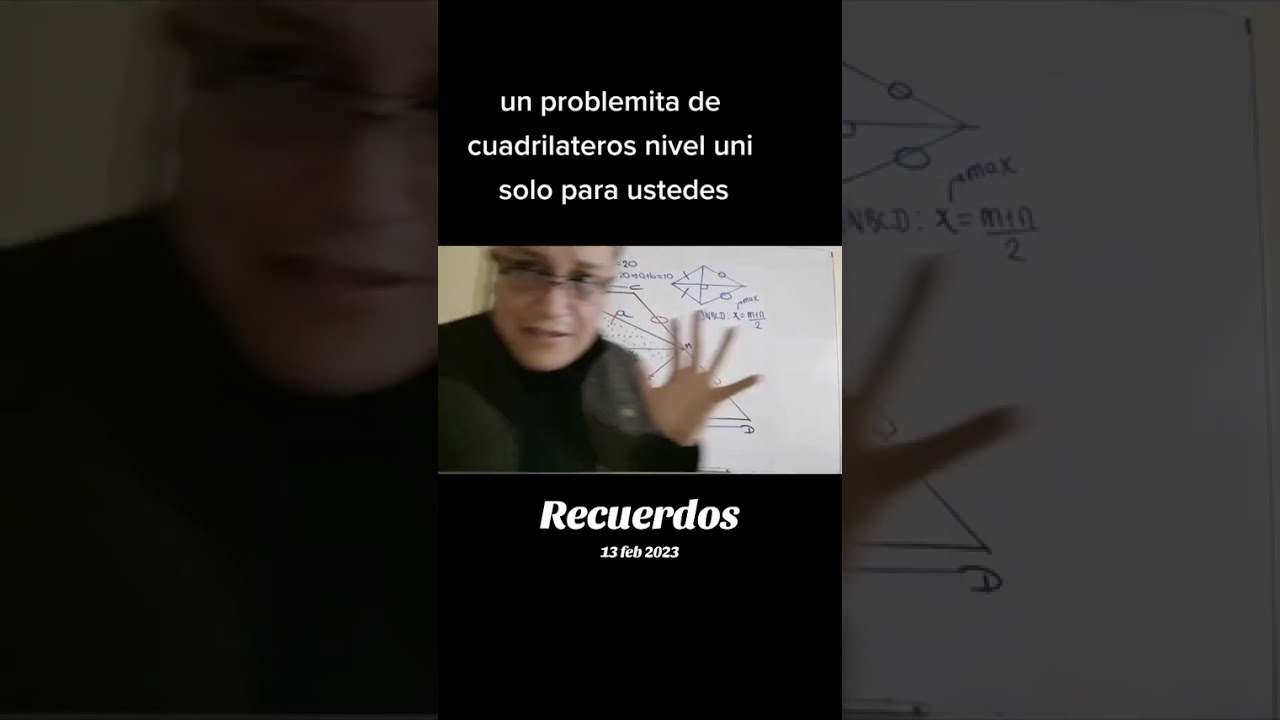 Resolviendo un ejercicio de trapecio aplicando el trapezoide simetrico