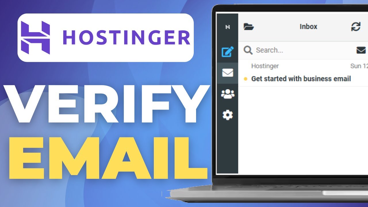 Как подтвердить адрес электронной почты на Hostinger | Краткое руководство