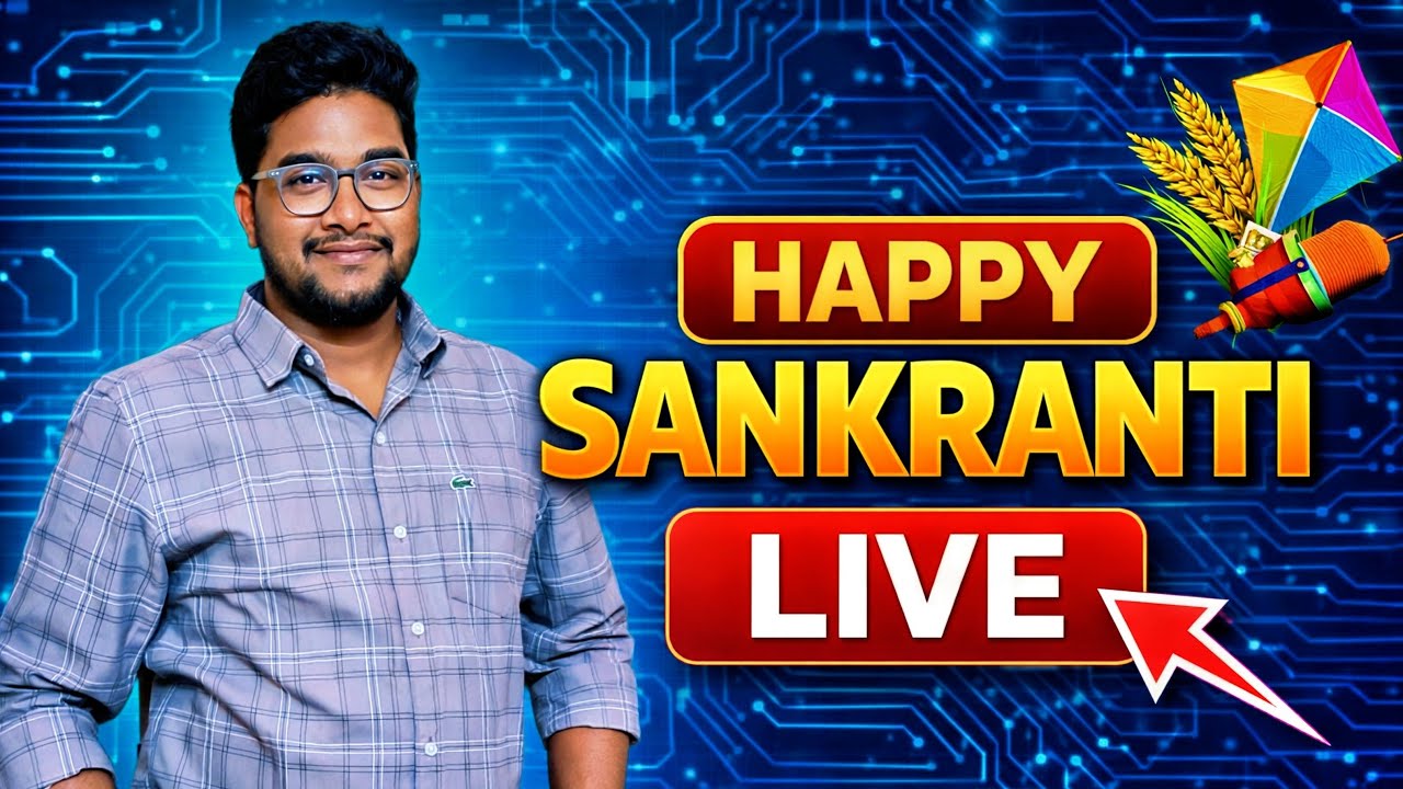 Sankranthi Special live🪁