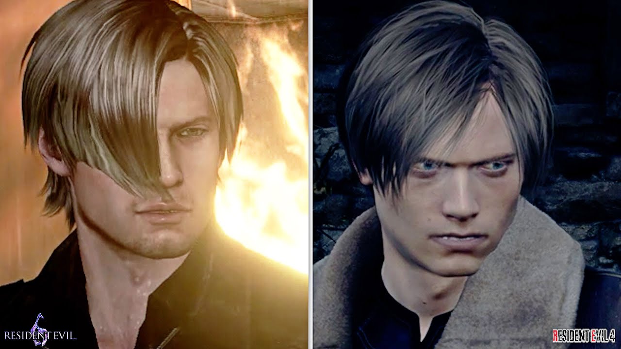 Resident Evil 4 Remake Vs Resident Evil 6 | Comparison