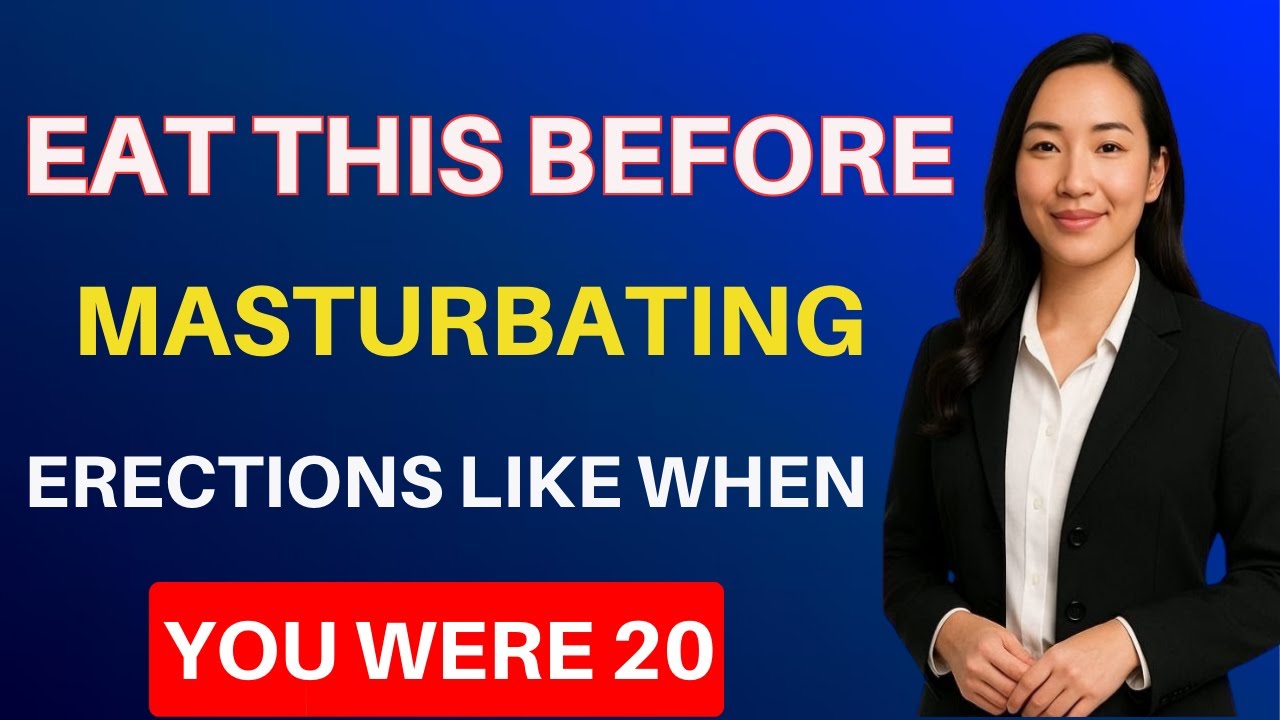 Urologist Explains: Eat THIS before masturbating... Erections Like in Your 20s...!