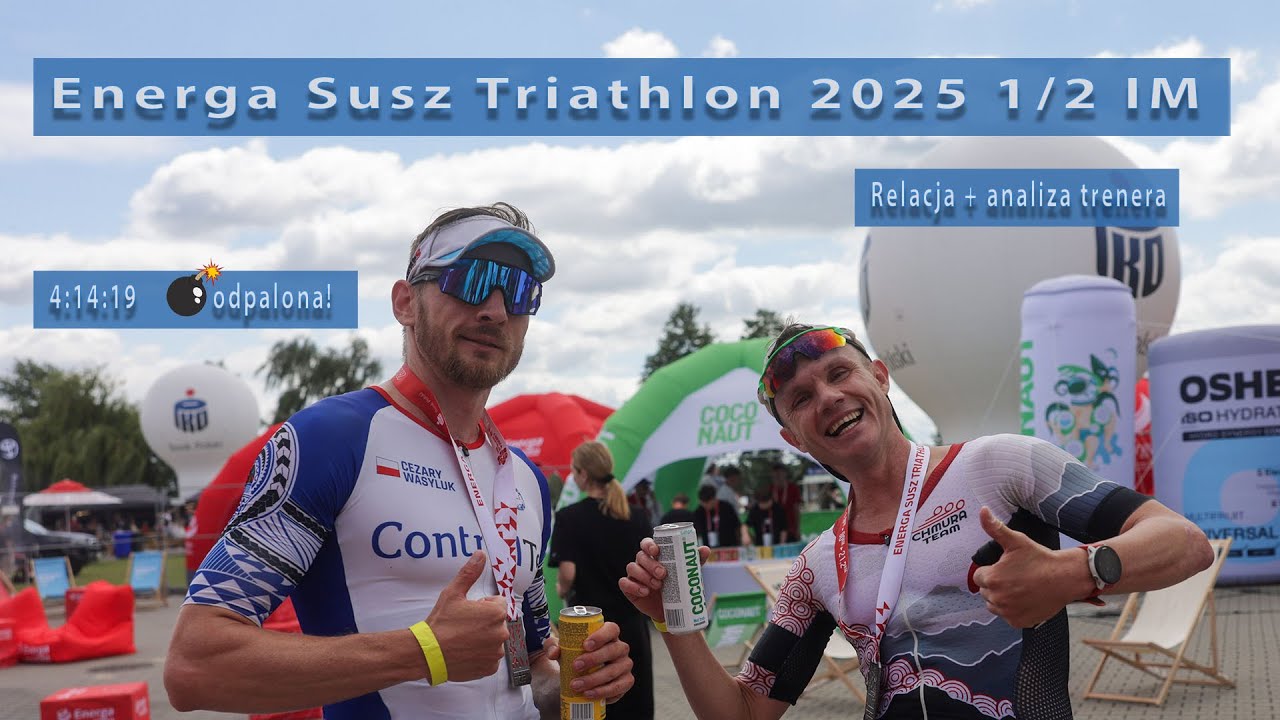 Bomba odpalona na 1/2 IM Energa Susz Triathlon 2025!
