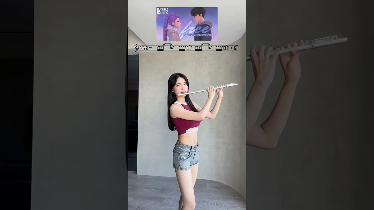 Free – K-pop Demon Hunters｜Flute Cover+Sheet Music 