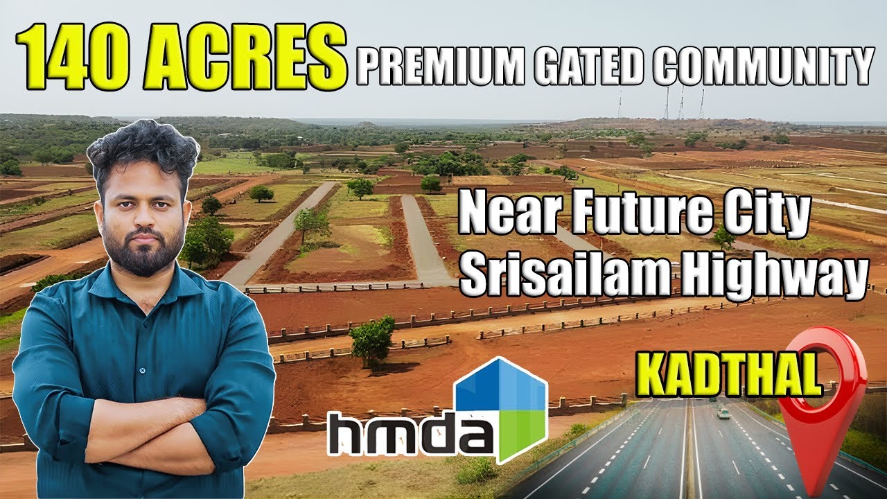 Highway Facing Venture near Future City, Srisailam Highway | Open Plots near Kadthal | VBVR Projects