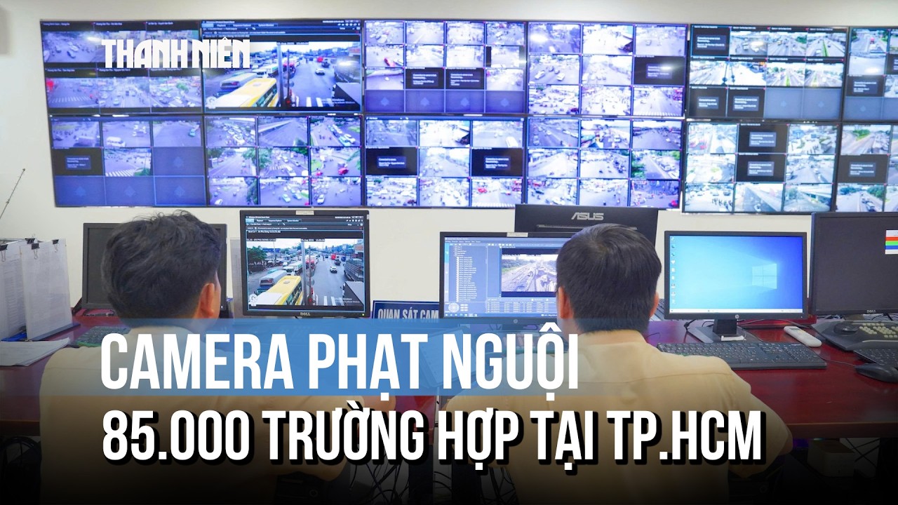 Camera giám sát đường phố ở TP.HCM 